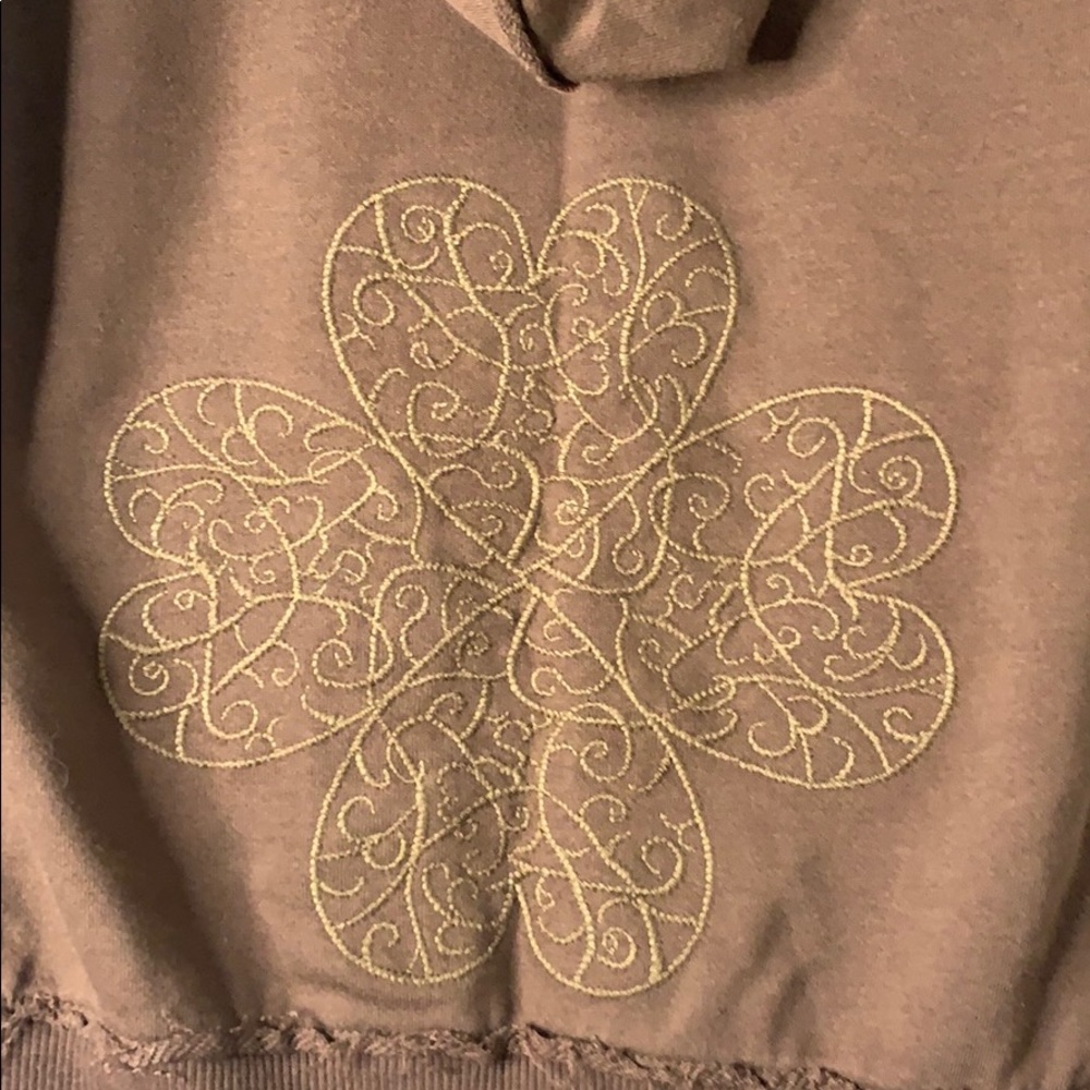Aziz Embroidered Hoodie Sweatshirt - Picture 7 of 8
